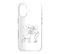 Carcasa para iPhone 17 Boxer Dog Love