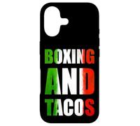 Carcasa para iPhone 17 Boxing and Tacos Latinx The Mexican Style Boxing México