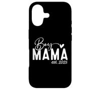 Carcasa para iPhone 17 Boy Mama EST 2025 Boy Mom Pregnancy Mom To Be Mom of Boys