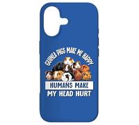 Carcasa para iPhone 17 Boys Girls Womens Funny Lover Guinea Pigs Make Me Happy