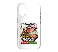 Carcasa para iPhone 17 Brainrot Calling Funny Viral Meme Humor Design Entrante