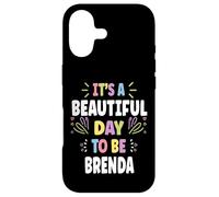 Carcasa para iPhone 17 Brenda Personalized Name Beautiful Day Brenda