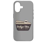 Carcasa para iPhone 17 Bridger-Teton National Forest Wyoming Señal de Bienvenida Vacaciones