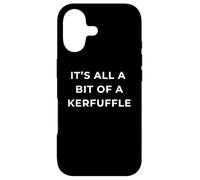 Carcasa para iPhone 17 British Phrase It's All A bit of A Kurfuffle