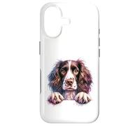 Carcasa para iPhone 17 Brittany English Springer Spaniel Cocker Spaniels Cara de Perro