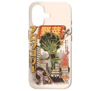 Carcasa para iPhone 17 Broccozilla Brócoli Monstruo Japonés Kaiju Divertido Brócoli