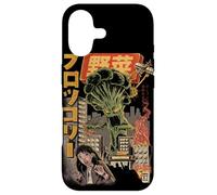 Carcasa para iPhone 17 Broccozilla Brócoli Monstruo Japonés Kaiju Divertido Brócoli