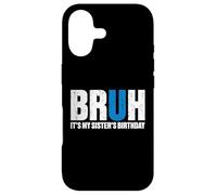 Carcasa para iPhone 17 Bruh It's Birth's Birth's Birth's Graciosa Fiesta de cumpleaños de un Hermano