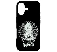 Carcasa para iPhone 17 Buddha Yoga Camiseta Yoga Namaste Camiseta Regalo para Hombres y Mujeres