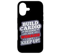 Carcasa para iPhone 17 Build Cardio SO Good Your Worries Can't Keep UP