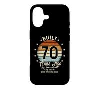 Carcasa para iPhone 17 Built 70 Years Ago Birthday Gifts Men Women 70th Birthday