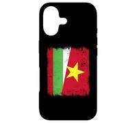Carcasa para iPhone 17 Bulgaria Vietnam Media Bandera Bulgaria Vietnamita Historia