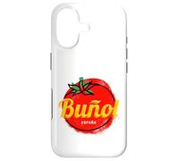 Carcasa para iPhone 17 Bunol Tomatina Provincia de Valencia Vintage España Souvenir