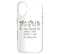 Carcasa para iPhone 17 by The Grace of God I Am What I Am Verse 1 Corinthians 15:10