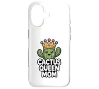 Carcasa para iPhone 17 Cactus Queen Mom Divertido Día de la Madre Humor