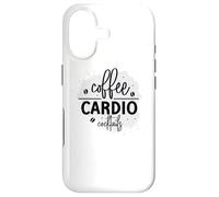 Carcasa para iPhone 17 Café Cardio Cócteles Divertidos Fitness Cita