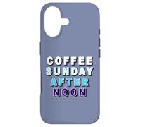 Carcasa para iPhone 17 Café Sunday Afternoon café Domingo por la Tarde y Pastel