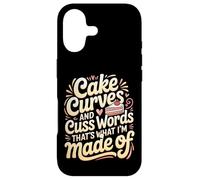 Carcasa para iPhone 17 Cake Curves and Cuss Words That's What I'm Made of -