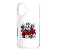 Carcasa para iPhone 17 Calígula Mad Roman Emperor SPQR Roma Historia