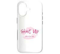 Carcasa para iPhone 17 Cállate y bésame Kitsch Despedida de Soltera Despedida de Soltera