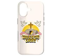 Carcasa para iPhone 17 Caminar en la luz Retro Vintage Dibujos Animados vacío Tumba John 1:7