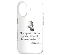Carcasa para iPhone 17 Camisa de Aristóteles sobre la Felicidad Filosofía de Aristóteles