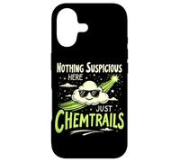 Carcasa para iPhone 17 Camiseta Chemtrails Conspiracy Theory and Secret Weather Control
