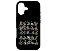 Carcasa para iPhone 17 Camiseta de Alfabeto de Dinosaurios - ABC Dinosaurs Educational
