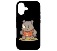 Carcasa para iPhone 17 Camiseta de Jugador Rugby Rhino 1