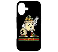 Carcasa para iPhone 17 Camiseta de Regalo Money Stacks Hustle Wall Street para Amantes del Hip Hop y Rap