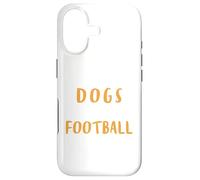 Carcasa para iPhone 17 Camiseta Divertida Life is Not All Dogs and Football