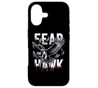 Carcasa para iPhone 17 Camiseta Fear The Hawk Hawks