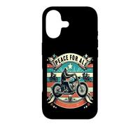 Carcasa para iPhone 17 Camiseta Peace to All Ride for Unity & Brotherhood Freedom