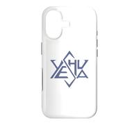 Carcasa para iPhone 17 Camiseta Yeshua Jesucristo Super Star of David