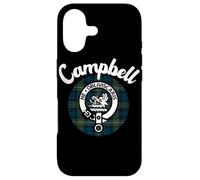 Carcasa para iPhone 17 Campbell Clan Escocés Nombre Escudo De Armas Tartán