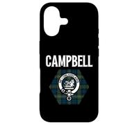 Carcasa para iPhone 17 Campbell Clan Scottish Name Escudo de Armas Tartán