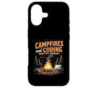 Carcasa para iPhone 17 Campfires and Coding That's My Therapy