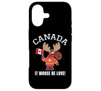 Carcasa para iPhone 17 Canadá it-Moose-be-Love Divertido Debe ser Amor