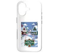 Carcasa para iPhone 17 Candy Cane Candy Lane Christmas 2025
