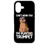 Carcasa para iPhone 17 Can't Hear You trompetista Trompeta Trompeta