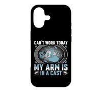 Carcasa para iPhone 17 Can't Work Today My Arm Is In A Cast