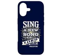 Carcasa para iPhone 17 Cantad una Nueva canción al SEÑOR