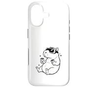 Carcasa para iPhone 17 Capibara VR Gamer Divertido Realidad Virtual