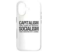 Carcasa para iPhone 17 Capitalismo Vs Socialismo - Divertido Político Antisocialista