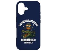 Carcasa para iPhone 17 Capuchino Assassino Bombardiro Crocodilo Italiano Brainrot