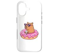 Carcasa para iPhone 17 Capybara Bubble Tea Lovely Cute Capyboba Boba Milk Tea