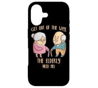 Carcasa para iPhone 17 Caregiver Nurse Funny Elder People Retirement Home Nursing