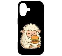Carcasa para iPhone 17 Caricatura de Hamburguesa de Oveja esponjosa