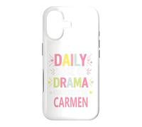 Carcasa para iPhone 17 Carmen Personalized Name Funny Cute Custom Carmen Name