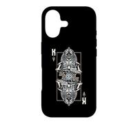 Carcasa para iPhone 17 Carta de Tarot astrológico con Calavera de Zombi Egipcio Malvado del Rey faraón